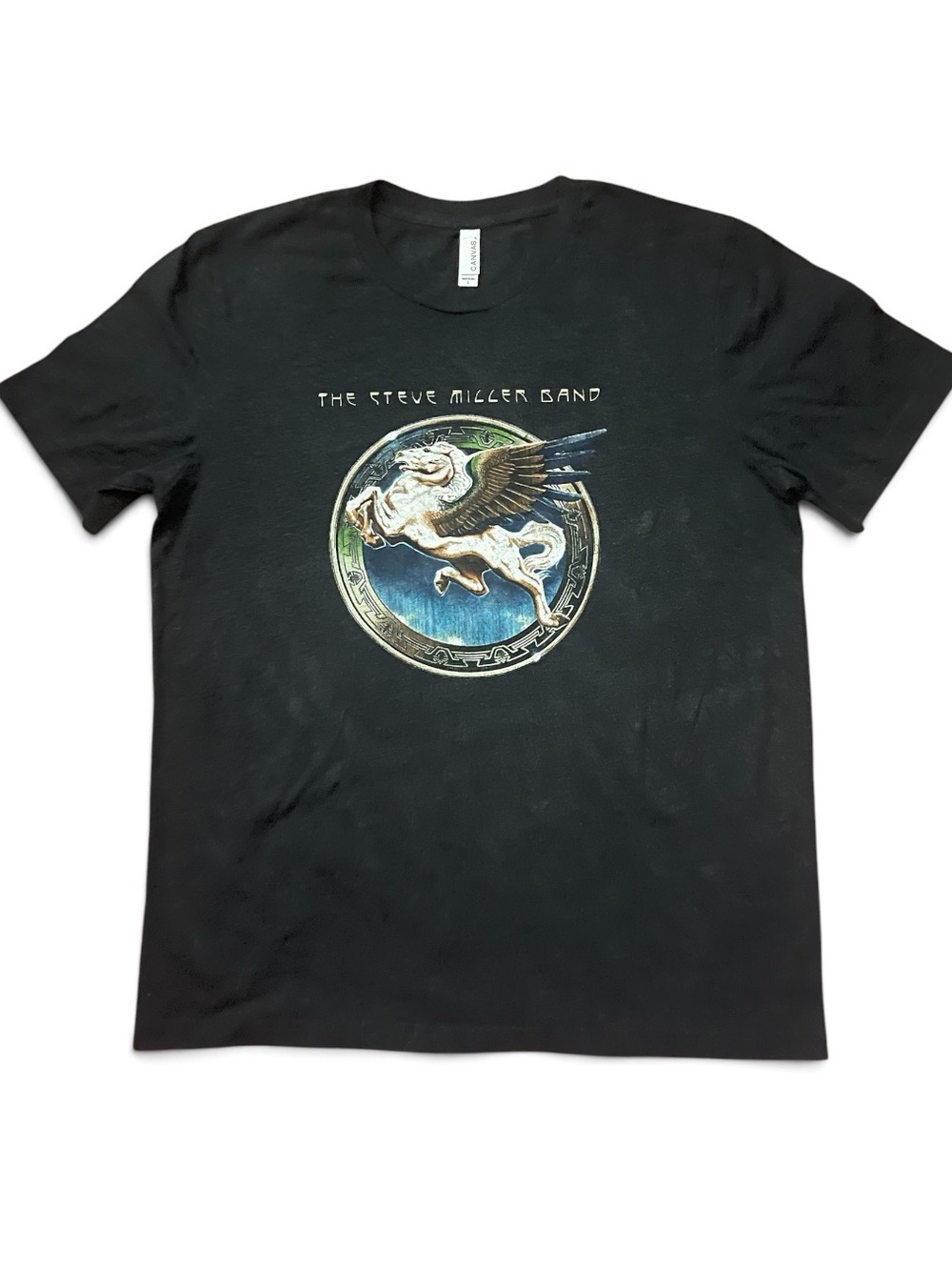 Steve Miller Band Size Large Gray Cotton Tour 2014 Concert T-Shirt